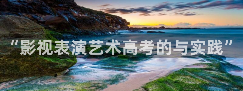 奇米在线观看视频：“影视表演艺术高考的与实践”